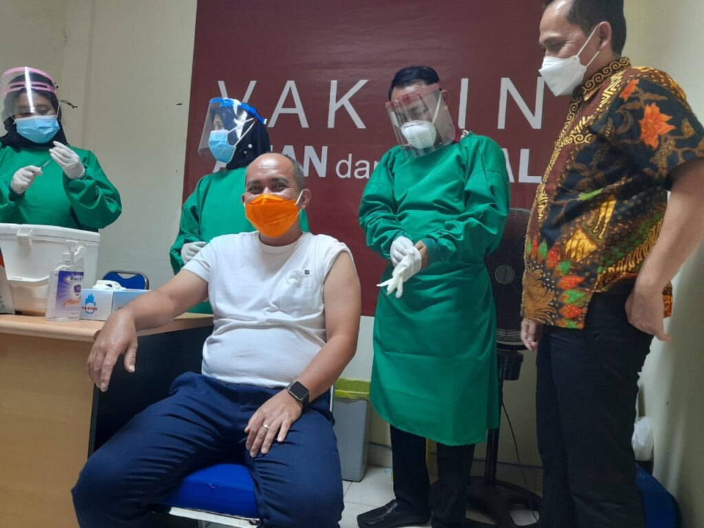 Molen : Kota Pangkalpinang Masuk 10 Besar Vaksinasi Covid 19 Se Indonesia