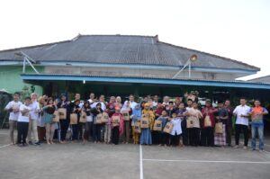 Wujud Rasa Syukur, Perwira SIP Angkatan 47 Polda Babel Gelar Syukuran Bersama Anak Panti Asuhan