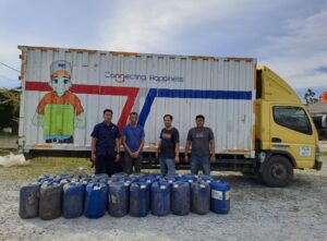 Polres Bangka Barat Amankan Truk JNE Angkut BBM Solar Subsidi