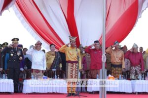 Jadi Inspektur Upacara Harlah Pancasila 2023, Pj Gubernur Suganda Ingatkan Hal Ini