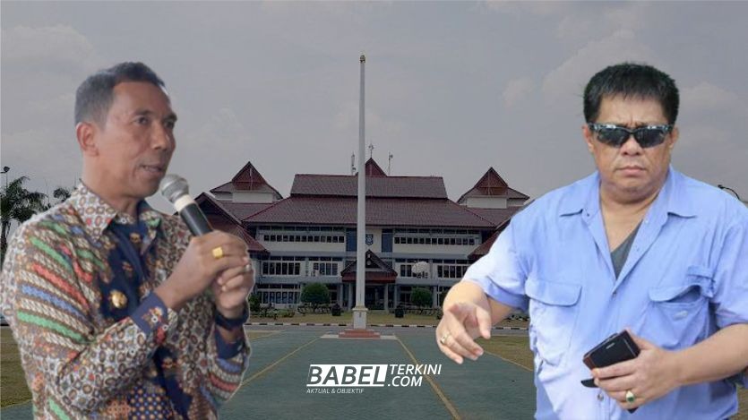 Pj Gubernur Babel, Suganda (kiri) dan Andar Situmorang GACD (kanan). Foto: Ist