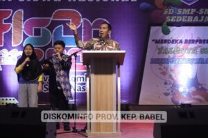 Pj Gubernur Suganda Ajak Peserta FLS2N Kembangkan Potensi Seni dan Sastra Secara Maksimal