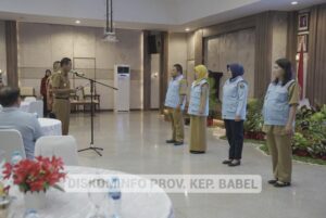 Pj Gubernur Suganda Kukuhkan Pengurus Forum Komunikasi Penyuluh Anti Korupsi Babel