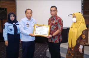 Pemkot Pangkalpinang Terima Penghargaan dari Kemenkumham Kanwil Babel