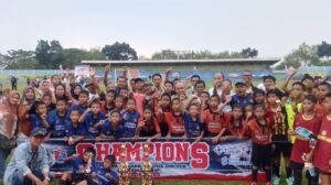 Festival Sepak Bola Usia Dini PGK 2023 Resmi Ditutup, Berikut Daftar Pemenangnya