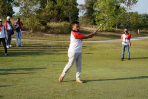 Herman Suhadi dan Atal S Depari Resmi Buka Turnamen Golf Kemerdekaan