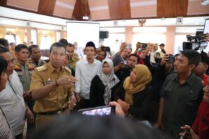 Diseminasi Informasi, Pj Gubernur Suganda Audiensi Dengan Pimpinan Media dan Wartawan