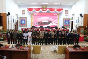 Pj Gubernur Suganda Hadiri Rapat Paripurna Mendengarkan Pidato Kenegaraan Presiden RI