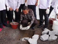 Bersama Bupati Bangka Ketua DPRD Babel Lakukan Peletakan Batu Pertama Rumah Tahfidz Al-Qur’an