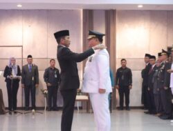Pj Gubernur Suganda Pimpin Pengucapan Sumpah Jabatan Pj Bupati Bangka