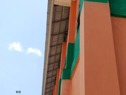 Gedung RKB SMPN 07 Pangkalpinang Tahun 2021 Senilai Rp1 Miliar Kondisinya Memprihatinkan
