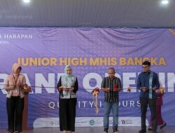 Wako Molen Hadiri Grand Opening SMP Mutiara Harapan Islamic School