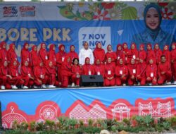 Kemeriahan Emak-emak Ikuti Jambore PKK Pangkalpinang 2023