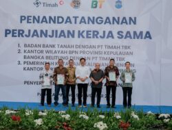 Menteri ATR/BPN, Marsekal TNI (Purn) Hadi Tjahjanto Apresiasi Perjanjian Kerja Sama dengan Pemkot Pangkalpinang