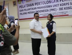 Sebanyak 200 Mahasiswa IBI-K57 Dikukuhkan Jadi Sukarelawan PMI