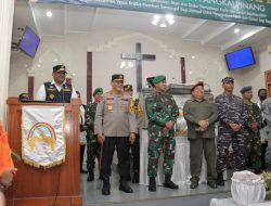 Pj Gubernur Safrizal Bersama Forkopimda Pantau Langsung Gereja dan Pospam Nataru