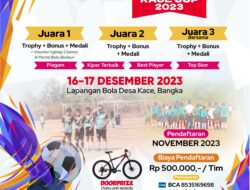 64 Tim Siap Ikuti Turnamen Sepakbola Usia Dini U-12 Arkansas Kace Cup 2023