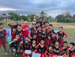 SSB Babel Jaya Juara 1 Champions TDA Mini Soccer, Coach Rudi Luhur: Tim U-12 kami Kompak