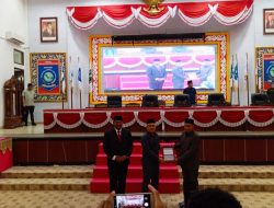 Plt Wakil Ketua DPRD Babel, Heryawandi Pimpin Rapat Paripurna Penyampaian LKPJ Gubernur Tahun 2023