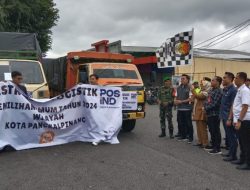 Logistik Pemilu 2024 Didistribusikan, PJ Walikota Lepas dari Gudang KPU