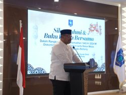 Pj Gubernur Safrizal Buka Puasa Bersama Diskominfo dan Insan Pers