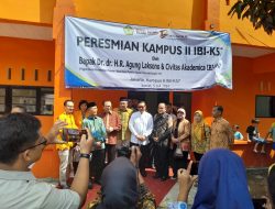 Anggota Wantimpres Resmikan Kampus-II IBI K-57 Di Grogol Petamburan Jakarta Barat