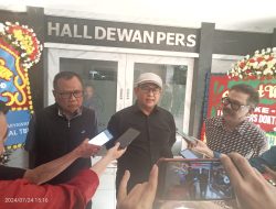 Rapat Pleno PWI Pusat Tunjuk Zulmansyah Sekedang Plt Ketum PWI