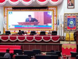 DPRD Babel Gelar Rapat Paripurna Penyampaian Rekomendasi LHP BPK atas LKPD Pemprov Tahun Anggaran 2023