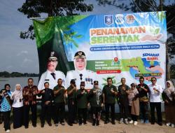 700 Bibit Pohon Ditanam di Sepanjang Aliran Sungai Rangkui, Pemkot Pangkalpinang Dukung Program Semarak Babel 2024