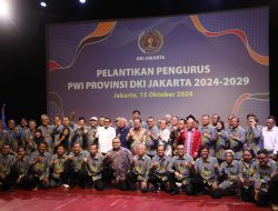 Pelantikan PWI Jaya 2024-2029, Panda Nababan: PWI Harus Kembali Disegani