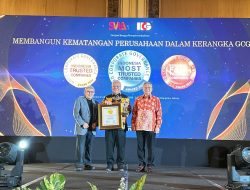 Bank Sumsel Babel Raih Penghargaan “Trusted Company” dari IICG