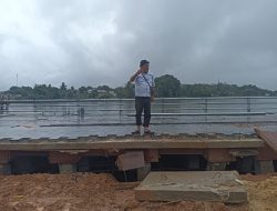 Miris…!!! Ratusan Pancang Proyek Senilai Rp36,8 Milyar “Miring”