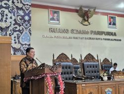 Pj Wali Kota Pangkalpinang Tanggapi Pandangan Umum Fraksi Terhadap Tiga Raperda