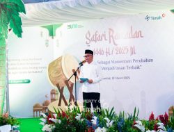 Rangkaian Safari Ramadan PT Timah Berlanjut di Bangka Barat, Silaturahmi dan Berikan Santunan Bagi Masyarakat