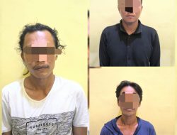Tiga Kawanan Pencuri Pasir Timah di KIP PT. Timah Diringkus Dit Polairud Polda Babel