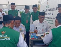 Salurkan Zakat Melalui Baznas, Unu Ibnudin : Semoga Diterima oleh Mereka yang Membutuhkan