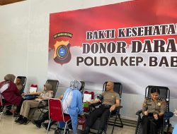 Stok Darah di PMI Menipis, Kapolda Babel Gerak Cepat Ajak Anggota Donor Darah