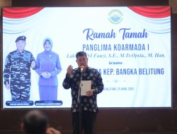 Gubernur Hidayat Arsani Sampaikan Pesan Sinergitas saat Jamuan Makan Malam Bersama Pangkoarmada I