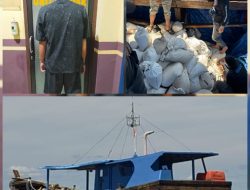 Dit Polairud Polda Babel Berhasil Gagalkan Pengangkutan 20 Ton Pasir Timah di Perairan Muntok, Kombes Fauzan : Iya Benar 