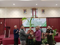 Sosialisasi PNBP oleh KPHL Belantu Mendanau dan Dinas Kehutanan Babel