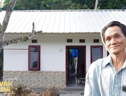 PT Timah Bangun Rumah Layak Huni Untuk Warga Bangka