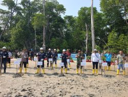 Langkah Nyata PT Timah Dalam Peringatan Hari Lingkungan Hidup Sedunia, Tanam Ribuan Pohon Mangrove di Pesisir Pantai Tanjung Labun Untuk Cegah Abrasi