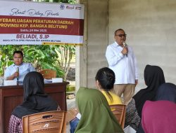 Beliadi Sosialisasikan Perda Kesejahteraan Sosial di Desa Lilangan, Warga Antusias Menyambut