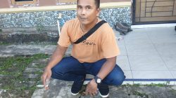 Caption: Febri Setiawan (30), oknum mengaku Wartawan tersangka Narkoba dibekuk tim gabungan Polres Babar. (foto: ist)