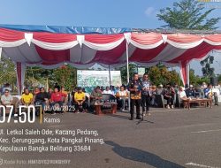 Sekda Mie Go Pimpin Apel dan Aksi Bersih Sampah Plastik pada Peringati Hari Lingkungan Hidup Sedunia