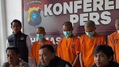 Satres Narkoba Polres Belitung Tetapkan 4 Tersangka Kasus Sabu
